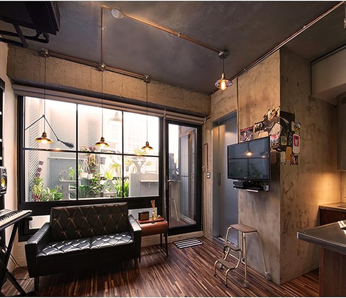 DORESshop T45 Vintage Edison Light Bulb, Antique Tubular Style Incandescent Bulb, Warm White, Amber Glass, 110-130 Volts, E26 Medium Base Lamp for Home Light Fixtures Decorative, 12 Pack