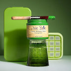 Dixie Belle Paint Company Chalk Finish Furniture Paint - Evergreen (8oz) - Matte Bold Green Chic Chalk Mineral DIY Furniture Paint