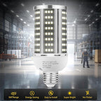 35W 6 pack LED Corn Light Bulb,(300W Equivalent ) Commercial Grade Daylight 5000K E26/E39 5000LM Medium Mogul Base LED Lamp,Large Area Lights For Outdoor Indoor Garage Warehouse Factory Bay Light