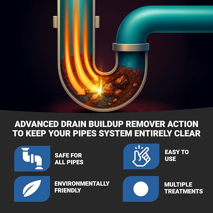 Roebic K-67 BAG-4-16OZ 16-Ounce Biodegradable Granular Drain And Trap Cleaner