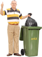 Outus 8 Sheets Vinyl Letter Stickers Self Adhesive Mailbox Numbers Alphabet Stickers Stick on Letters for Christmas Stockings Scrapbook Bulletin Board School Business(2 Inch,Gold)