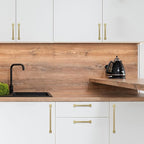 COTYKILEY 6 Pack 12.6 Inch(320mm) Brushed Brass Cabinet Handles Gold Kitchen Cabinet Pulls Cabinet Door Handles Kitchen Cabinet Hardware Cupboard Drawer Pulls Dresser Handles