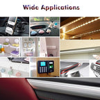 LLPT Double Sided Tape Clear Acrylic Strong Mounting Tape 3/4 Inch x 120 Inch Multiple Sizes Residue Free Waterproof Outdoor Indoor Adhesive for Nail Box Home Deco and DIY(WA053)