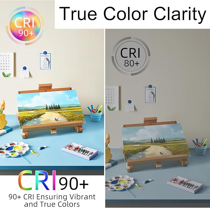 E12 Candelabra Bulb 40 watt Equivalent, E12 LED Bulb Dimmable Chandelier Light Bulbs, 5000K Daylight B10 Candle Light Bulbs, 90+CRI, 400LM, Cear Glass, 12 Pack