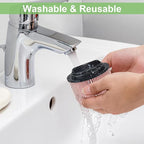 2 Pack Vacmaster Filter Replacement Compatible with Vacmaster VF408, VF410P, Wet/Dry Vac Beast VFB511B 0201 and Cleva Industrial VF408B, for Jobsite and Floor Vacs, for Vacmaster Attachments