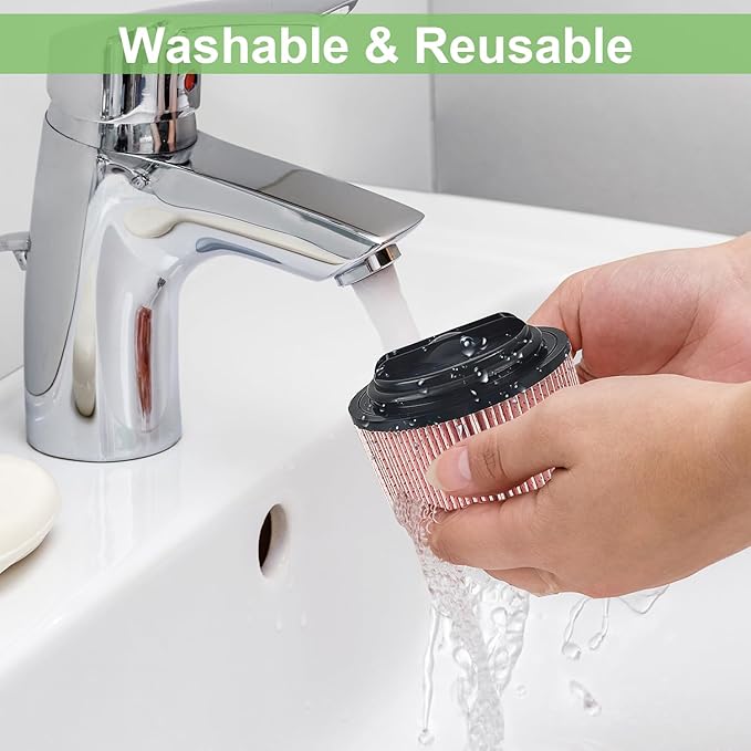 2 Pack Vacmaster Filter Replacement Compatible with Vacmaster VF408, VF410P, Wet/Dry Vac Beast VFB511B 0201 and Cleva Industrial VF408B, for Jobsite and Floor Vacs, for Vacmaster Attachments