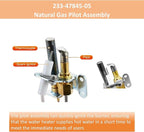 Long Term 233-47845-05 Natural Gas Water Heater Pilot Assembely Compatible with Bradford White Water Heater,Replace for 415-47845-05, 233-47845-02A, 233-47845-03 Pilot Assembly