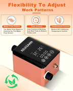 Digital Smart Instant Hot Water Recirculating Pump Kit, Touchscreen Under-Sink System, Built-in Thermostat Timer, Ultra-Quiet, Includes 16-inch Supply Line and Full Installation Components