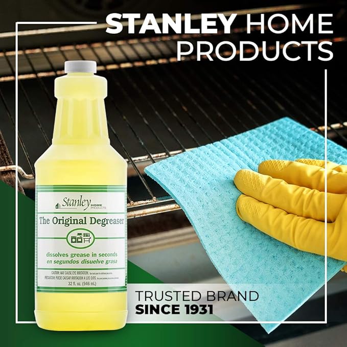 STANLEY HOME PRODUCTS Original Degreaser - Removes Stubborn Grease & Grime - Powerful Multipurpose Cleaning Solution for Home & Commercial Use (1 Pack)