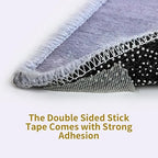 Heavy Duty Double Sided Mounting Tape, 1.18inx66FT, Clear Mesh Grip, Extra Strong Adhesive for Carpets, Wall Mounting, Picture Hanging and DIY Projects,Hand Tearable,Weatherproof