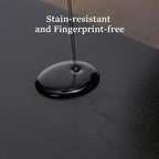 Electric Cooktop 30 Inch, Matte Glass Electric Stove Top 4 Burners with Sensor Touch Control, Fast Heat, Multiple Safety Protection, 6900W with Hard Wire for 220V~240V