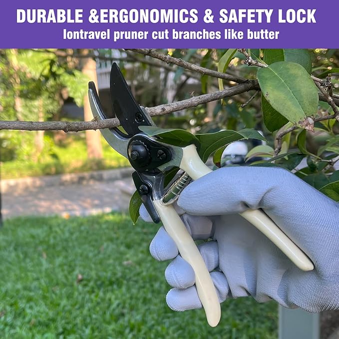 Gardening Tool Set, 9-Piece Heavy-Duty Aluminum Garden Tools with Non-Slip Handles and Large Tool Bag with Storage Pockets, Durable Hand Gardening Tools - Perfect Gardening Gift for Men and Wome