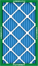 Filterbuy 16x24x1 Air Filter MERV 13 (MPR 1900) Health Defense Replacement (6-Pack), Electrostatic Pleated HVAC AC Furnace Filters, Made in USA (Actual Size: 15.38 x 23.38 x 0.75)