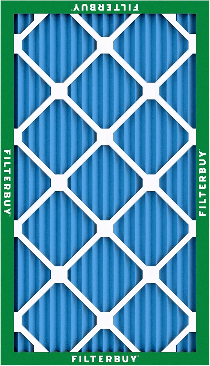 Filterbuy 13x21.5x1 Air Filter MERV 13 (MPR 1900) Health Defense Replacement (6-Pack), Electrostatic Pleated HVAC AC Furnace Filters, Made in USA (Actual Size: 12.88 x 21.50 x 0.75)