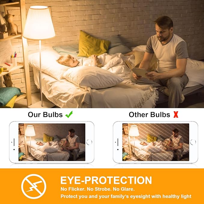 Vintage LED Edison Bulbs 60 Watt Equivalent Dimmable 7W ST58 LED Filament Light Bulbs Soft White 2700K Antique Style Lighting High Brightness 800LM E26 Medium Base Clear Glass for Home Office, 12 Pack