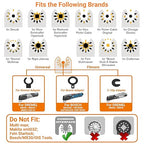 PECHAM 9PCS Diamond Oscillating Tool Blade, Multi Tool Blades Kits for Grout Removal and Soft Tile Cut, Fit Porter Cable Black & Decker Rockwell Ridgid Ryobi Milwaukee Chicago Craftsman