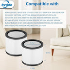 90304 Vacuum Filter Replacement Parts Compatible with Shop Vac 90304 90350 90333, Fits Most 5 Gallon Up Wet Dry Vacuum Cleaner. Part # 90304, 90585 (2PCS)
