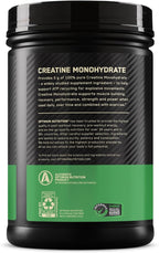 Optimum Nutrition Micronized Creatine Monohydrate Powder, Unflavored, Keto Friendly, 240 Servings (Packaging May Vary)