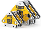 TOOLIOM Arrow Welding Magnets 4Pcs 25LB & 50 LB Strong Hold Magnetic Welding Holder Welder Magnet Set Welding Accessories