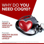 Qunol CoQ10 200mg Softgels, Ultra CoQ10 - Ultra High Absorption Coenzyme Q10 Supplements - Antioxidant Supplement for Vascular and Heart Health & Energy Production, 90 Count