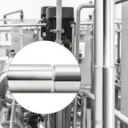 TAISHER 2PCS 304 Stainless Steel Pipe Fittings, 1/2" NPT Male Threaded, 4" Length Weld Nipple Cast Pipe