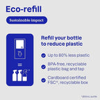 ATTITUDE Kitchen Cleaner Spray Refill, EWG Verified, Powerful Degreaser, Cuts Grease & Grime, Plant-Based & Vegan, Citrus Zest Scent, 67.6 Fl Oz