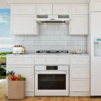 JOY DECOR Cabinet Pulls – 3 Inch Hole Center, Brushed Brass, 10 Pack, Zinc Alloy Cabinet Handles for Drawers & Cupboard – Vintage Style Hardware for Kitchen, Bathroom, Dresser, Furniture Makeover