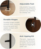 Adjustable Clothes Hanger, 108 Inches Closet System, Walk In Closet Organizer with 4 Shelving Towers, Heavy Duty Clothes Rack with Drawer, Industrial Built-In Garment Rack, Entryway Shelf