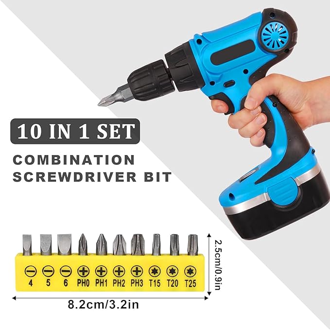 17 Pcs Flexible Drill Bit Extension 105 Degree Right Angle Drill Adapter,360° Rotatable 1/4 3/8 1/2" Impact Grade Socket Adapter Set,90° Angled Bits,Super Bit Shaft Extension Bits,Screwdriver Bit Set