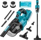 Cordless Vacuum Cleaner Compatible with 𝗠𝗔-𝗞𝗜𝗧𝗔 Battery, 20000Pa High Power Handheld Vacuum with HEPA Filter, 5 in 1 Portable Electric Vacuum With LED Light for Carpets, Floors&Cars (No Battery)
