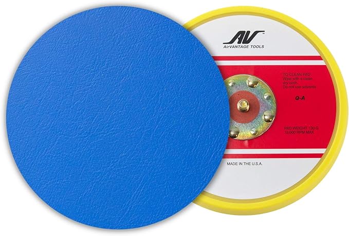 AirVANTAGE Random Orbit Sander Low-Profile Backing/Replacement Pad (6" PSA Vinyl)