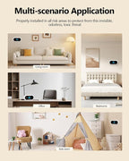 Carbon Monoxide Detector, 10 Year Battery Powered CO Detector with Digital LCD Display and LEDs, Portable CO Alarm for Home and Travel