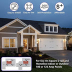 Generator Interlock Kit Compatible with Square D QO and Homeline Indoor or Outdoor 100 or 125 Amp Panels, 3/4 Inch Spacing Between Main and Branch Breaker, Professional Interlock kit(SD100A)