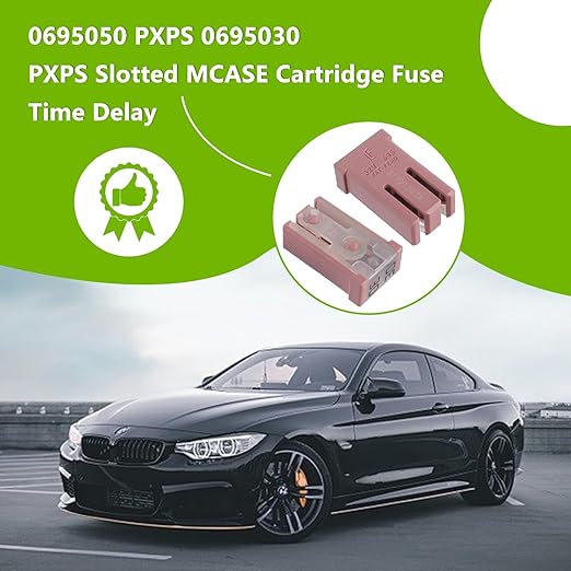 30A 32V Mini Slotted Automotive MCASE Shaped Cartridge Fuse Kit(Pack of 6pcs,30A)