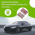 30A 32V Mini Slotted Automotive MCASE Shaped Cartridge Fuse Kit(Pack of 6pcs,30A)