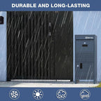 Package Delivery Boxes for Outdoor, Parcel Drop Boxes for Outside with Anti-Theft Design,Parcel Mailbox is Weatherproof, Rustproof,Suitable for Home/Office/Shop Non-installation (15.5*15.5*38 in )