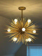 G16.5 E12 Globe Bulbs 6W Dimmable Candelabra Light Bulb 60 watt E12 Round 2700K Warm White Globe Bulb for Chandeliers,Ceiling Fan,Pendant,Wall sconces,AC120V,Clear Glass,600LM,6Pack