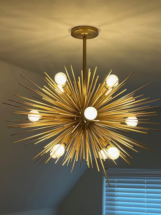 G16.5 E12 Globe Bulbs 6W Dimmable Candelabra Light Bulb 60 watt E12 Round 2700K Warm White Globe Bulb for Chandeliers,Ceiling Fan,Pendant,Wall sconces,AC120V,Clear Glass,600LM,6Pack