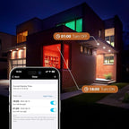 Smart Recessed Lighting, 6 Inch 12W 1080LM(100W/120W Bulbs Equivalent) RGBCW Canless Recessed Lights Wireless Control Color Changing LED Soffit Lights with Junction Box, 12Pack