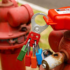 Lockout Tagout Locks 6-Pack｜OSHA Blue Loto Locks Keyed Different｜2 Keys/Lock for Industrial Machinery & Electrical Panels｜Chrome Steel & Laser Coding