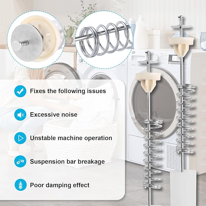 420952P Washer Support Bar Kit for Fisher & Paykel Compatible Models (4 Pack)