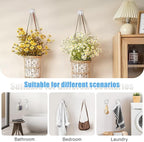 TURS 10-Piece Bathroom Hardware Accessories Set Brushed Nickel Towel Bar Holder Set SUS304 Stainless Steel Towel Racks for Bathroom Wall Mounted, 23.6-Inch