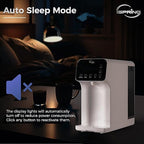 iSpring RCD100 5-Stage Countertop Reverse Osmosis System, Instant Hot RO Water Dispenser with UV, 2.5:1 Pure to Drain, 100 GPD Portable Water Filtration System, 4 Temperature Options, Plug and Play