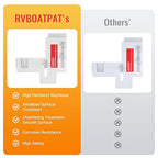 Generator Interlock Kit Compatible with Siemens or Murray 150 amp or 200 amp Main Breaker Panel, 7/8-1 1/4 Inch Spacing Between Main and Branch Breaker