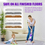 20 Count Power Mop Pads Refills for Swiffer PowerMop Multi-Surface Mopping Pad Disposable Replacement Mop Pads Compatible with Swiffer PowerMop,Safe on All Finished Floors.