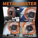 2 Pack Cut Off Wheels 4 1/2 Inch with 7/8" Arbor, Angle Grinder Cutting Disc, Diamond Cutting Wheel with 5000+ Cuts on INOX, Rebar, Angle Iron and Steel