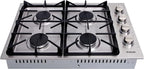 THOR Kitchen Professional 30-inch Cooktop/Rangetop in Stainless Steel - Model TGC3001
