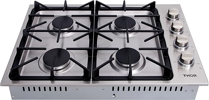 THOR Kitchen Professional 30-inch Cooktop/Rangetop in Stainless Steel - Model TGC3001