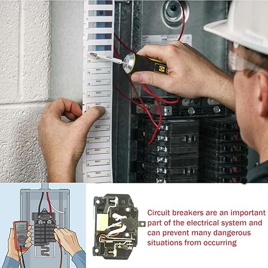 100 Amp 2 Pole Breaker,Replace for HOM2100 Circuit Breaker,100 Amp 2 Pole,120/240V,Compatible with Most Load Centers.Plug-in Circuit Breaker,Thehermal Magnetic Protection,5 Year Warranty