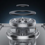 Empava 12 Inch Built-In Gas Cooktop with 2 Sealed SABAF Burners, Stainless Steel Surface Dishwasher Safe Cast Iron Grates, NG/LPG Convertible